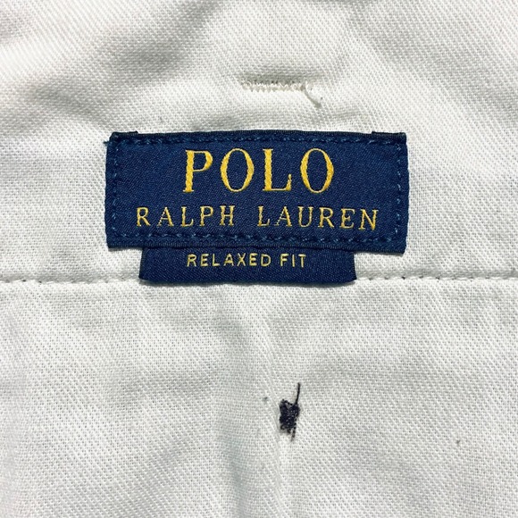 Polo Ralph Lauren Shorts Mens 36 Blue Patchwork Bandana Print Cotton Relaxed Fit - Picture 4 of 10